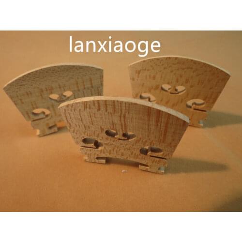 10pcs class special grade 4/4 violin bridges flamed maple laser precise