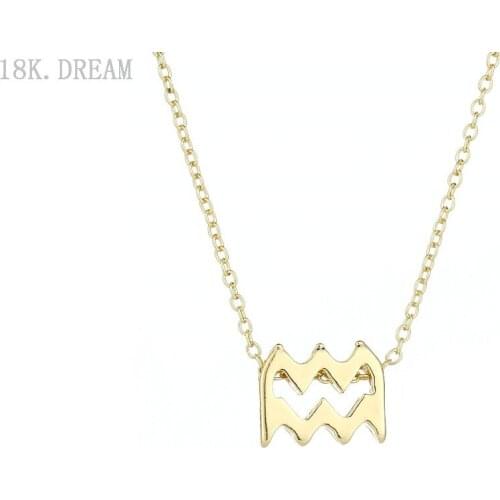 Женские кулоны знаки зодиака 18K.DREAM China At AliExpress