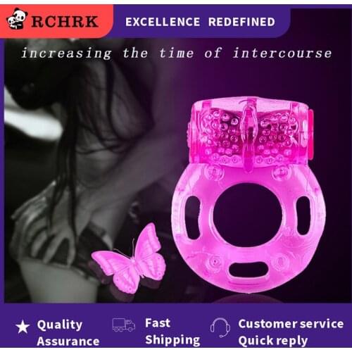 2021 Vibrating Ring Cock Rings For Men On Penis Ring Vibrator Man Sex Toys For Couples Adults Delay Ejaculation Cockring Sextoys