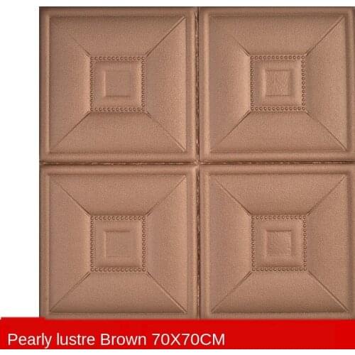 3D Soft Wall Sticker Panels Kid Room Rose Self-adhesive Paper Bedroom Decor Waterproof Wallpaper Home Living Decoration