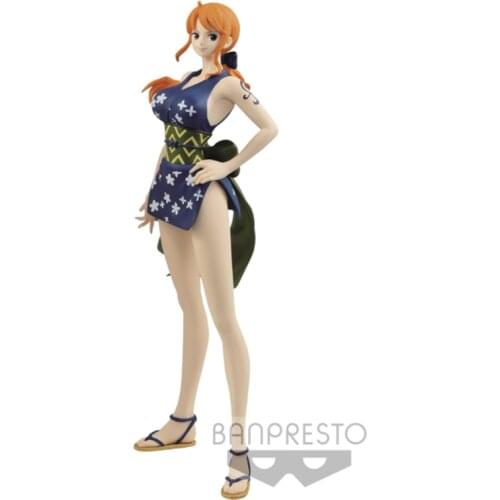 BANDAI Banpresto ONE PIECE Nami Kazunokuni Figure Model BP16099