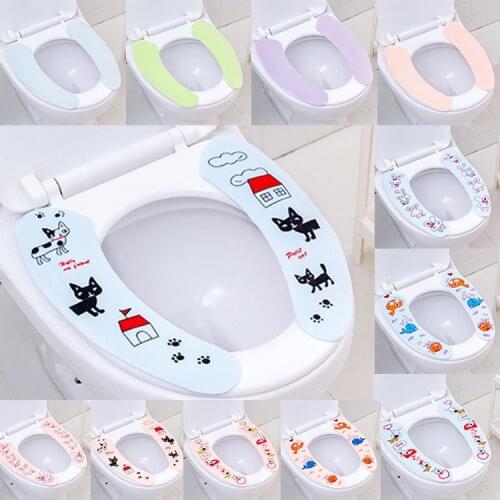 Toilet Seat Cover Soft Washable Toilet Seat Cover Mat Home Decor Closestool Mat Seat Case Toilet Lid Cover Accessories