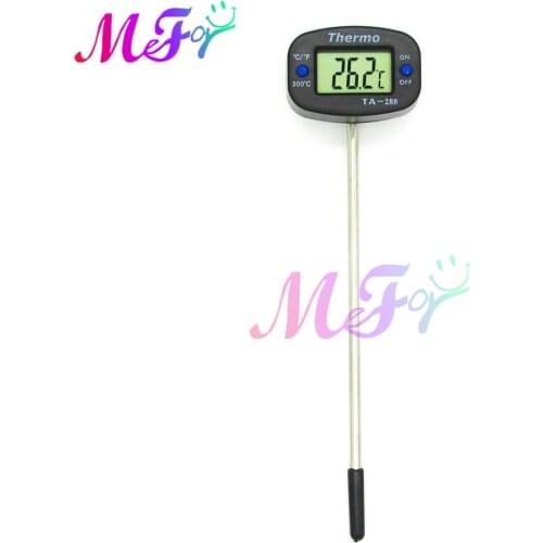 10pcs Digital Meat Thermometer Cooking Food Kitchen BBQ Probe Water Milk Oil Liquid Oven Temperaure Sensor Meter Thermocouple