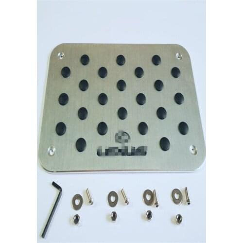 For Lexus Car Pedal Cover Set Auto Accessories Univesal Floor Carpet Mat Non-Slip Pedal Pad Plate Aluminum Pedals for Lexus