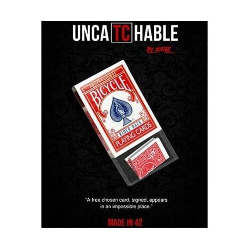 Uncatchable by Olivier Pont (Gimmick+online instruct) Close up Magic Tricks Fun Illusions Card Magia Props Street Professional