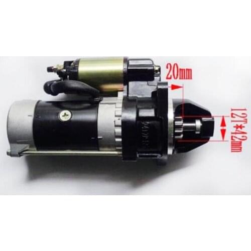 NEW HNROCK 12V 12T 3.0KW STARTER QDJ1309M-P FOR YANGCHAI YZ495Q