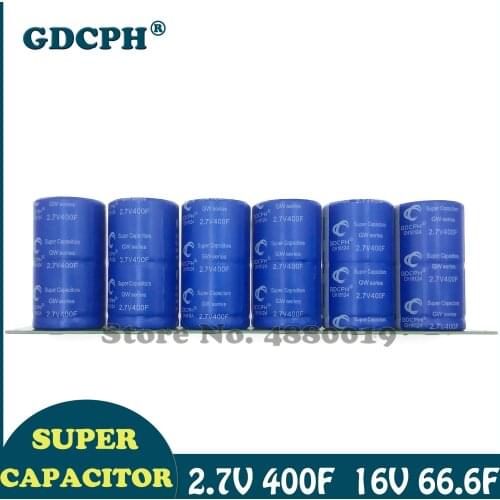 Originalrectificador electrónico automotriz Fala capacitancia 16V66F 2.7V400F 500F