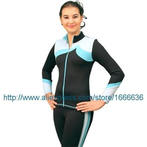 Hot Sales Ice Skating Dresses Beautiful New Brand Vogue Figure Skating Jacket Competition SU2013