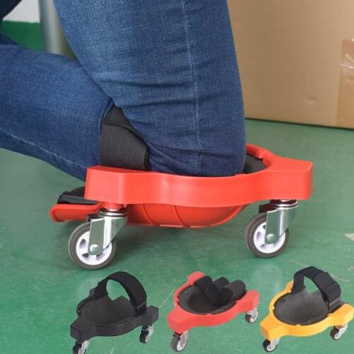 Adjustable Strappy Knee Pads 2Pcs Rolling Knee Pads Carpentry Renovation Brick Laying Painted Working Legs Protection