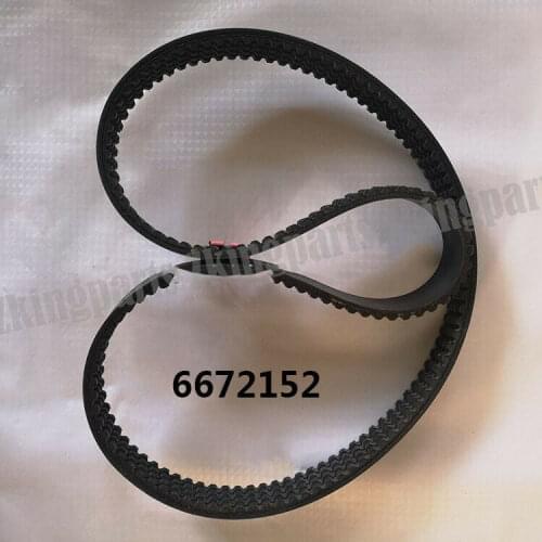Drive Belt 6672152 Fit For Bobcat Skid Steer 864 873 T200 T250 T300 T320