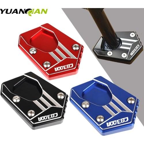 CB 300R CB300 R New Motorcycle CNC Kickstand Foot Side Stand Support Extension Enlarger Pad For HONDA CB300R 2018 2019 2020 2021
