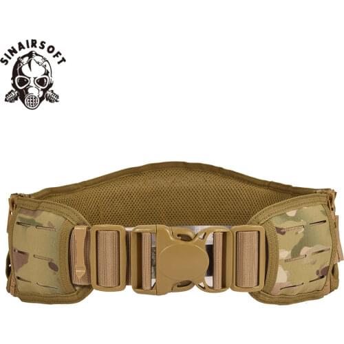 Universal Military Nylon Molle Waist Combat Belt Army Tactical Cummerbunds Wargame CS Equipment Airsoft Hunting Ipsc Accessories