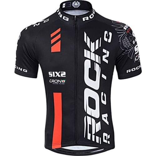 2019 Team ROCK Cycling Jersey Men Cycling Set Racing Bike Clothing Suit Breathable Mountain Bike Clothing Sportwears