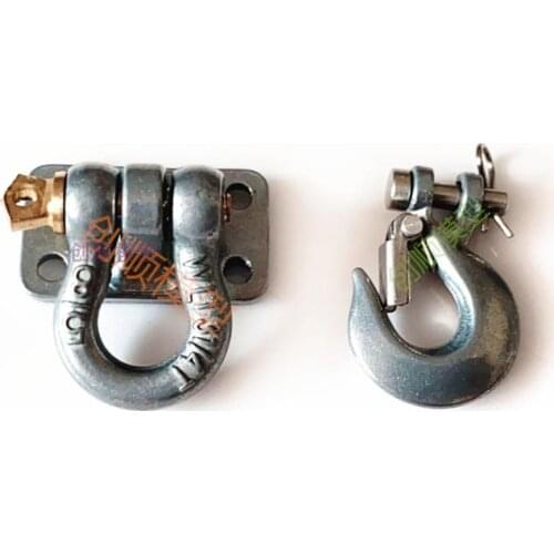 1/10 simulation model climbing car RC remote control car mood accessories trailer hook metal rescue dog U hook set
