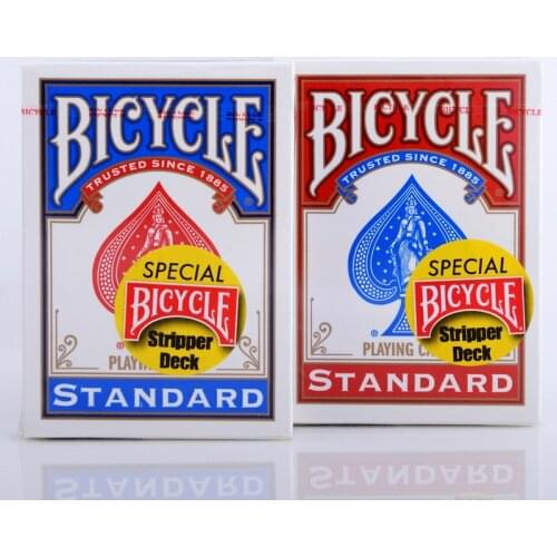 1 Piece Blue/Red Special Stripper Deck Standard Playing Cards Magic Category Poker Cards for Professional Magician