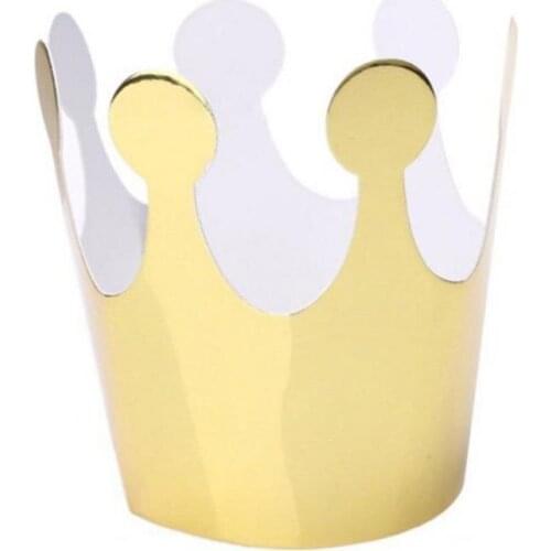 11 Pcs Happy Birthday Party Shimmers Paper Cone Hat Crown Fun Game Celebration