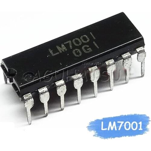 5pcs/lot LM7001J LM7001 DIP-16