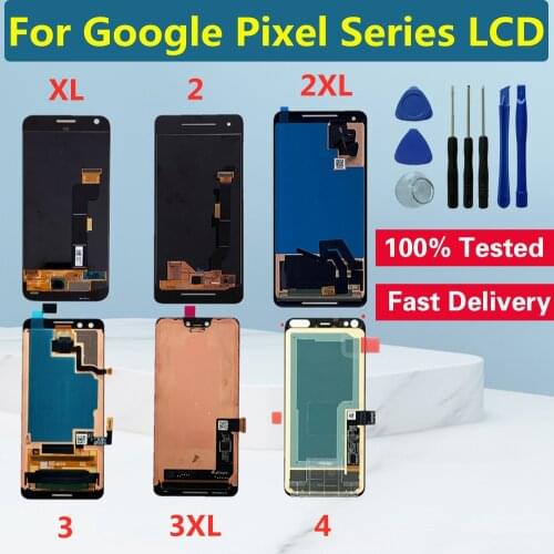 AMOLED Screen For Google Pixel 3 3XL 3A 3AXL LCD Display Touch Screen Digitizer Display For Google Pixel 4A LCD Replacement