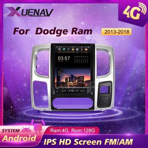 Car Autoradio GPS Navigation DVD player For Dodge RAM 1500 2009- 2019 Support Android App download and Google play store