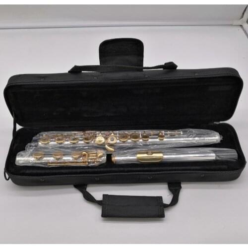 De Xin Flute 300 Series Engraving Hand Carved Keys Gold Plated Lip Plate Flutes 311 312 321 322 361 362 371 372 381 382 B Leg