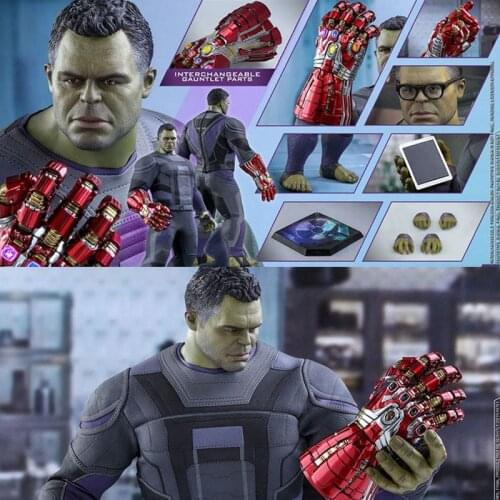 HOTTOYS MMS558 1/6 Hulk Mark Alan Ruffalo Figure Model 12 inch Male Soldier Action Doll for Collection