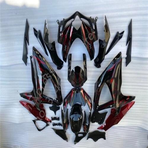 Hot sales motorcycle fairing kit for suzuki injection gsxr 600 750 08-10 fairings gsxr600 2008-2010 red black