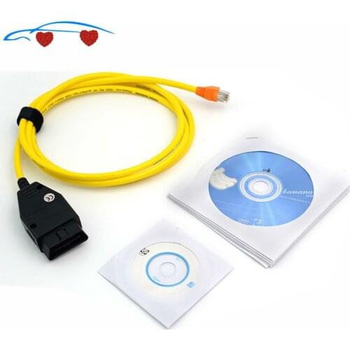 ESYS Data Cable For B-M-W ENET Ethernet to OBD Interface E-SYS ICOM Coding for F-serie Diagnostic Cable