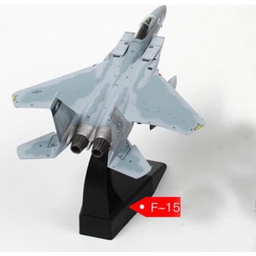 Hot Sales 1/100 Scale F-15 Eagle Aircraft Alloy Diecast Model U.S Air Force Tactical Fighter Aircraft Plane Model Toy Gifts