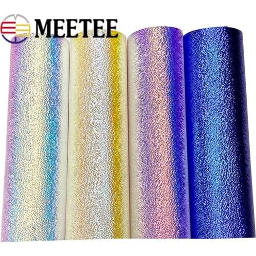 Meetee 40*135cm Thick 1mm PU Pattern Synthetic Leather Fabric Handbags Luggage Car Seat Material DIY Accessories