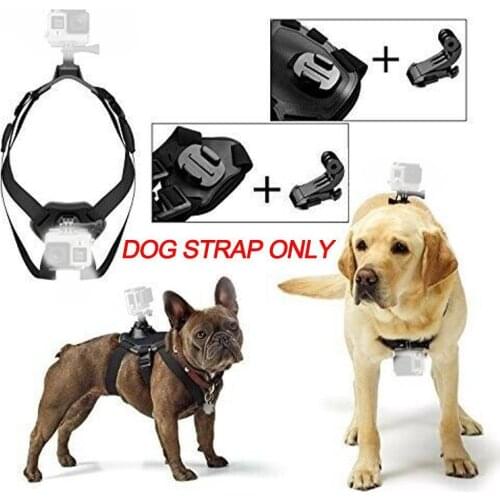Pet Fetch Dog Harness Chest Strap For GoPro Hero 9 7 6 Session Go DJI 4 Pro Accessory 8 Camera 5 Action O8W7