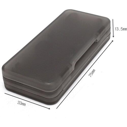 10 pcs a lot 4 in 1 Game Card Storage Case Portable Plastic Case Shock proof Hard Shell Protective Storage Box for Switch