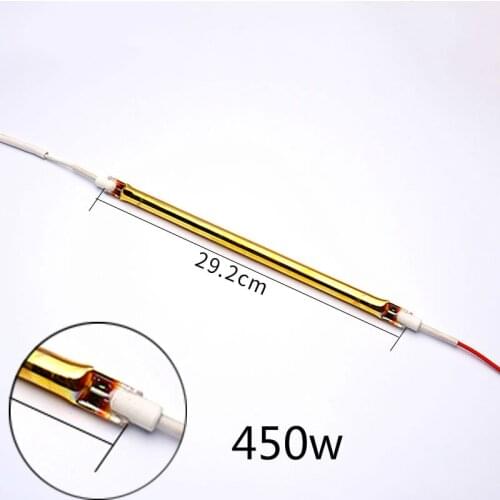 Straight heating tube 220v waterproof heating pipe carbon fiber element for bathroom heat lamps bathroom heating golden
