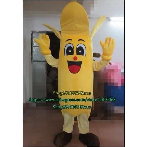 Factory Direct Sales Banana Mascot Costume Fruit Cartoon Doll Set Mr. Bar Vharacter Performance Fancy Dress Halloween Party 1161