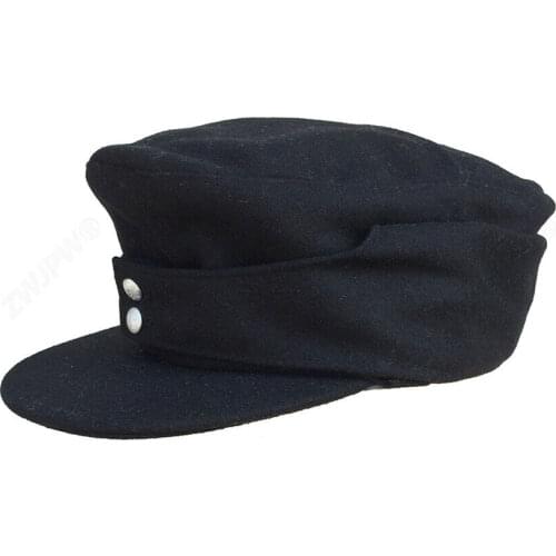 Reproduction WWII WW2 Mountain Cap German Army Infantry Soldier Hat Autumn and Winter Military Store
