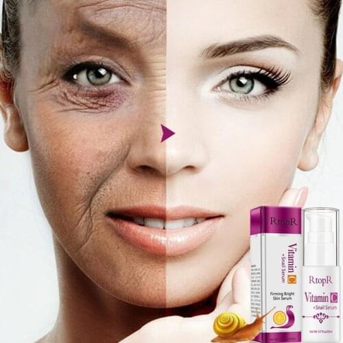 Snail essence Serum Rejuvenation Anti Wrinkle Firming Bright Skin Facial Serum Treatment Snail Collagen Repair Face Serum Snail