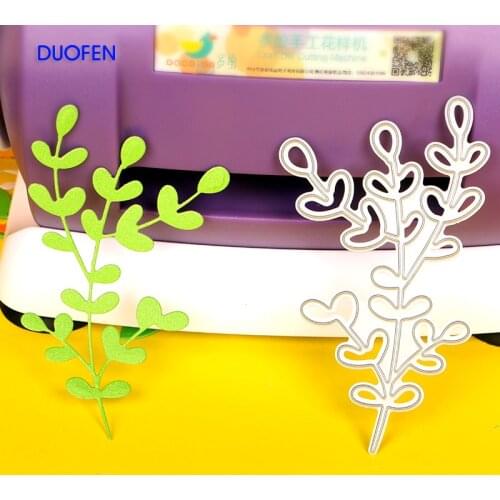 1pc leaves branch stencil metal Cutting die for DIY papercraft projects Scrapbook Paper Album greeting cards paper works deco