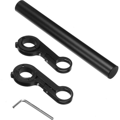 Bicycle Lights Extra Bracket Handlebar Extension Mount Extender Holder GPS Stopwatch Support Rack Cycling Accessories