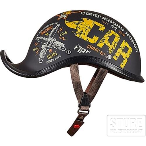 GXT Motorcycle Retro half Helmet Vintage Riding cycling Capacete Open Face Casco Moto Motorbike Racing Riding Helmet