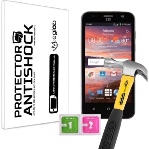 Protector de Pantalla Anti-Shock Anti-Golpe Anti-arañazos Compatible con ZTE Overture 2