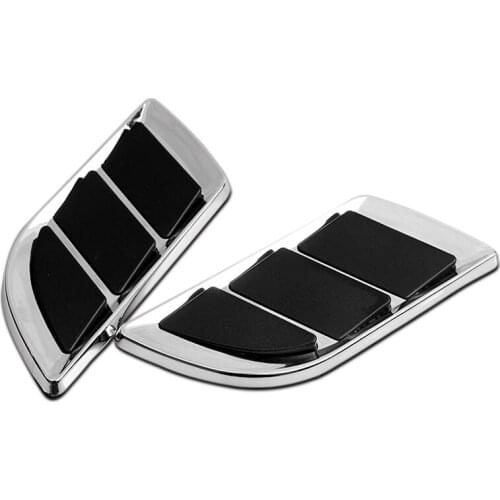 1 Pair Universal Car Sticker ABS Decorative Air Flow Intake Bonnet Vent Cover Hood