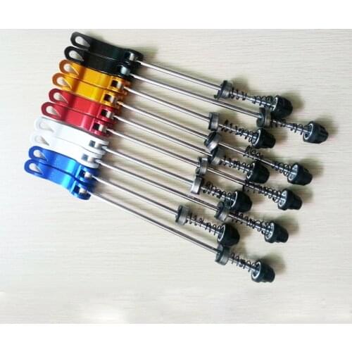 2Pcs 145/185mm Bike Bicycle Wheel Hub Skewers Quick Release Bolt Lever Axle Road Mountain Bike Kit ~Durable Replacement2020