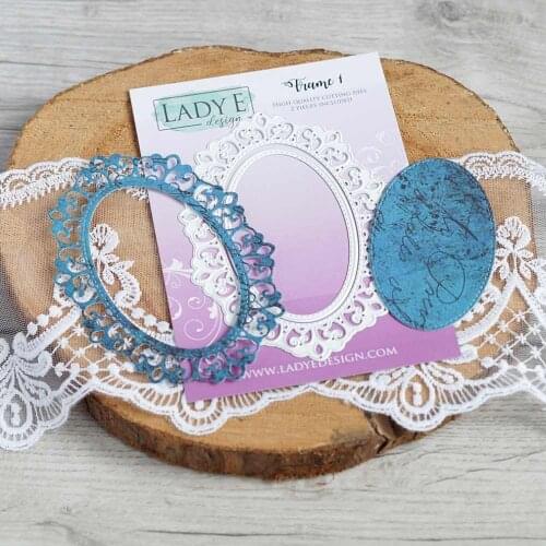 2021 AliliArts Metal Cutting Dies Doily frame diy Scrapbooking Photo Album Decorative Embossing PaperCard Crafts Die
