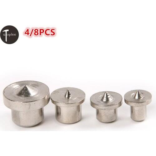 4/8pcs Woodworking Dowel Centre Point Set 6 8 10 12mm Power Tool Accessories Wood Locator Drill Dowel-Pinning