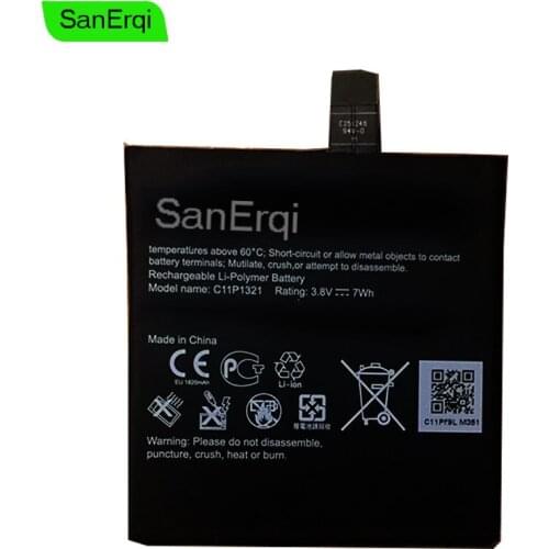 SanErqi mobile phone battery fit for ASUS padfone E T008 A68M A68E A68S PF500KL C11P1321 1820mAh Battery