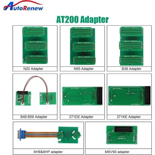AT-200 AT200 New Adapters Set No Need Disassembly Including 6HP & 8HP / MSV90 / N55 / N20 / B48/ B58/ B38 For BMW For Benz