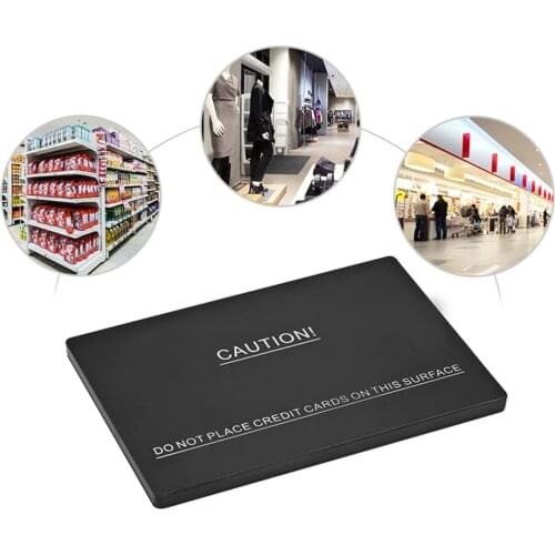 No Power Needed EAS Tag Lockpick DR Soft Label Tag Deactivator Pad EAS AM System Security Degaussing Device 58KHz DR Labels