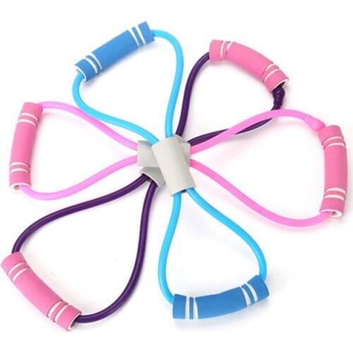 Figure 8 chest expansion home fitness resistance band yoga equipment female practice open shoulder beauty back stretcher