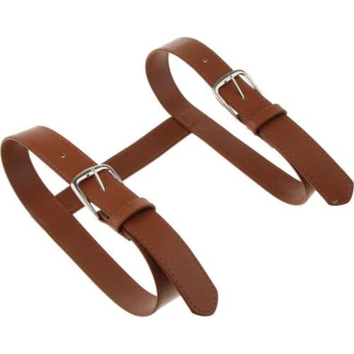 PU Leather Handle Portable Camping Picnic Blanket Rug Carry Strap Suitable For Camping Festival Picnic Motorcycle Bed Sheet