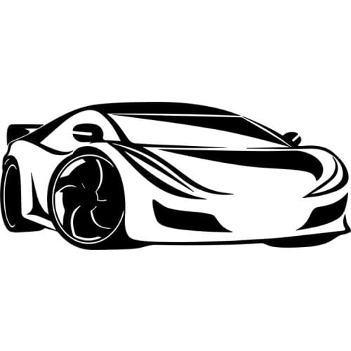 Classic Car Wall Sticker Home Decor for Boy Living Room Removable Vinyl Wall Stickers Interior Vintage Art Decor C9002