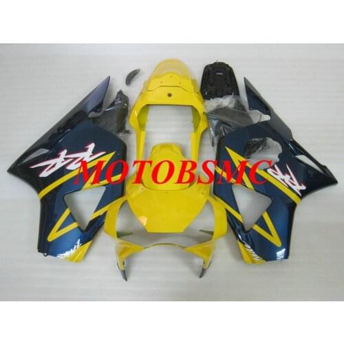 Injection mold Fairing kit for CBR900RR 954 02 03 CBR 900RR 2002 2003 CBR 900 RR Yellow blue Fairings set+Gifts HM51